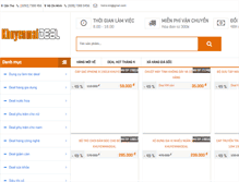Tablet Screenshot of khuyenmaideal.com